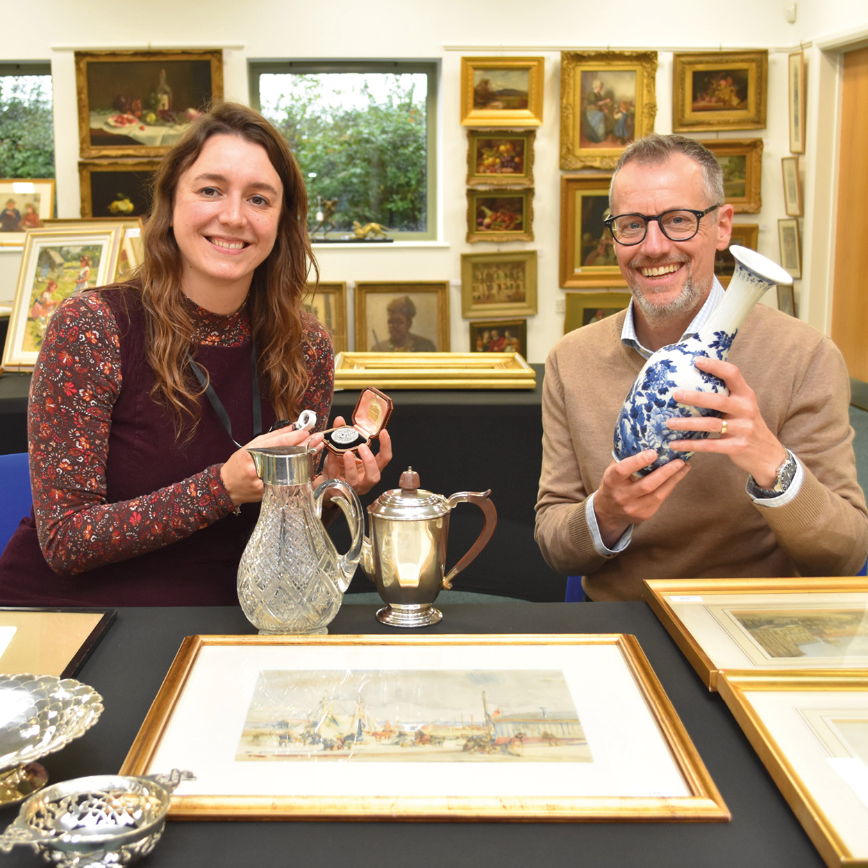 Free Valuations of Antiques, Jewellery and Paintings in Shrewsbury 